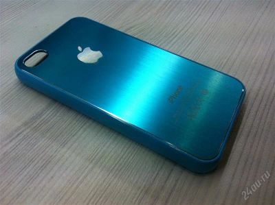 Лот: 1081513. Фото: 1. Чехол для iPhone 4 SGP CASE (Голубой... Чехлы, бамперы