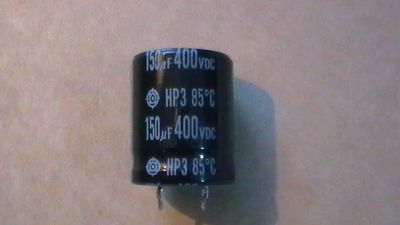 Лот: 6445362. Фото: 1. Конденсатор 150 мкф 400V. Конденсаторы