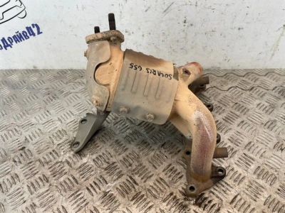 Лот: 24952601. Фото: 1. коллектор выпускной Hyundai Solaris... Двигатель и элементы двигателя