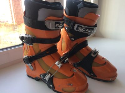 Лот: 13295041. Фото: 1. Горнолыжные ботинки Scarpa Spirit3. Ботинки