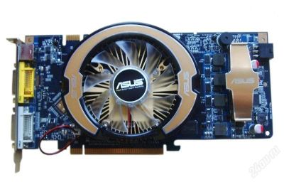 Лот: 2308035. Фото: 1. Видеокарта Asus GeForce 8800 GT... Видеокарты