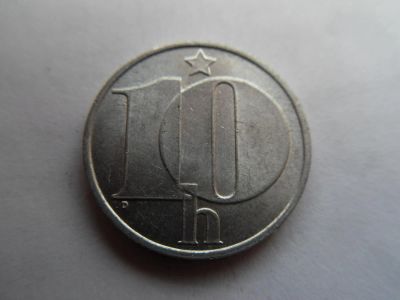 Лот: 10864846. Фото: 1. Чехословакия 10 геллеров 1989. Европа