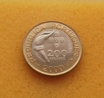 Лот: 12528442. Фото: 1. 200 эскудо 2000 года. Португалия... Европа