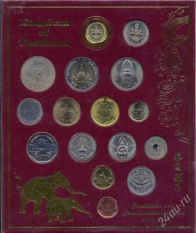 Лот: 2313775. Фото: 1. Набор монет Таиланда № 2. Азия
