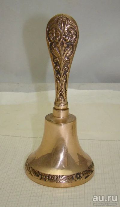 Лот: 13549202. Фото: 1. Колокольчик с ручкой (X770). Другое (антиквариат)