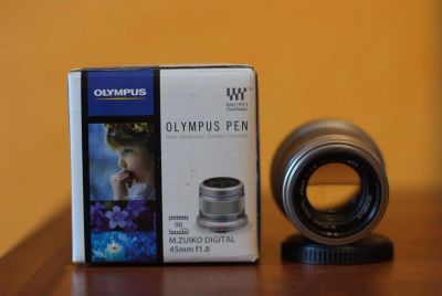 Лот: 10456540. Фото: 1. Olympus 45mm f/1.8 M.Zuiko. Объективы