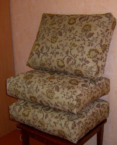 Лот: 7851112. Фото: 1. Диванные подушки 3 штуки, большие... Другое (мебель)