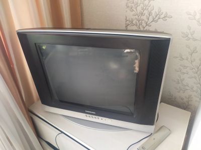 Лот: 25120175. Фото: 1. Телевизор рабочий Samsung cs-21z40zqq. Телевизоры