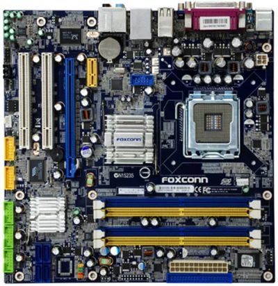 Лот: 4784298. Фото: 1. Foxconn G33M. Материнские платы