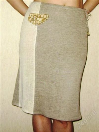 Лот: 904331. Фото: 1. Новая льняная трикотажная юбка... Юбки
