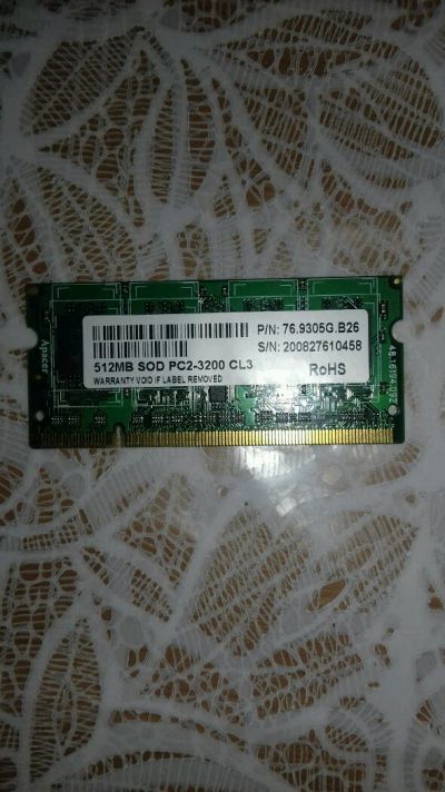 Лот: 8607510. Фото: 1. Оперативная память 512 MB SOD... Оперативная память
