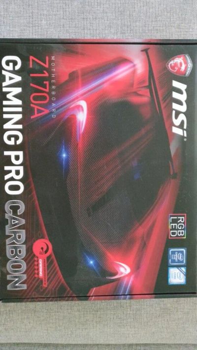 Лот: 10118216. Фото: 1. MSI z170a Gaming Pro Carbon... Материнские платы
