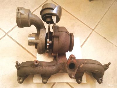 Лот: 6957327. Фото: 1. Турбина VW Audi 1.9TD 038253016R. Двигатель и элементы двигателя