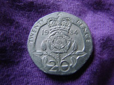 Лот: 3369269. Фото: 1. 20 пенсов 1984 год , Соединённое... Великобритания и острова