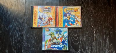 Лот: 16021083. Фото: 1. Sonic Heroes, Sonic Riders, Sonic... Игры для ПК