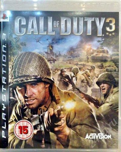 Лот: 681909. Фото: 1. Call of Duty 3 (PS3). Игры для консолей