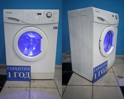 Лот: 24430782. Фото: 1. Стиральная машина Samsung WF6450N7W... Стиральные машины