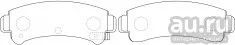 Лот: 17646176. Фото: 1. Тормозные колодки PF-2283 NISSHINBO... Тормозная система