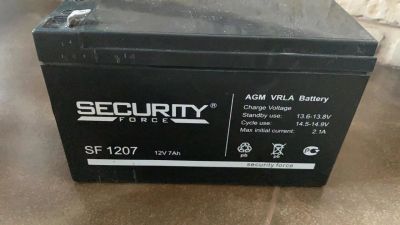Лот: 16536692. Фото: 1. Аккумулятор Security Force SF... Аккумуляторы