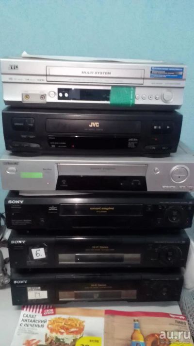 Лот: 9844217. Фото: 1. Видеомагнитофоны (sony, jvc, panasonic... Видеомагнитофоны