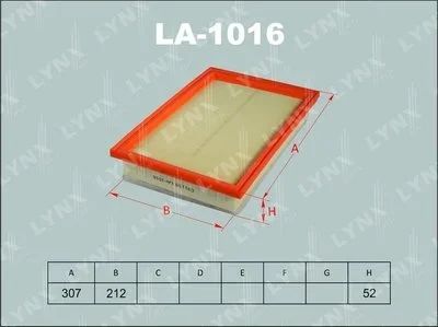 Лот: 13356883. Фото: 1. Lynx LA-1016 Воздушный фильтр. Расходные материалы
