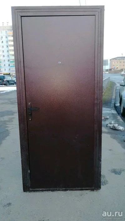 Лот: 13709870. Фото: 1. Входная дверь б/у в хорошем состоянии. Двери входные