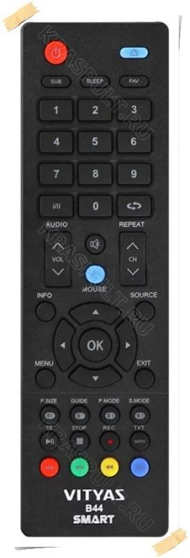 Лот: 15908873. Фото: 1. Пульт VITYAZ - ВИТЯЗЬ B44 SMART. Пульты ДУ