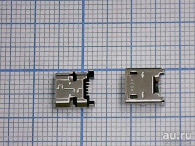 Лот: 12287306. Фото: 1. Системный разъём №066 micro-USB... Разъёмы