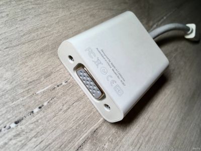 Лот: 16417058. Фото: 1. mini DisplayPort to vga thunderbolt... Шлейфы, кабели, переходники