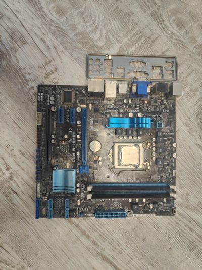 Лот: 25039032. Фото: 1. Asus P8H61-M PRO + i5-2300 + 4gb... Комплекты запчастей
