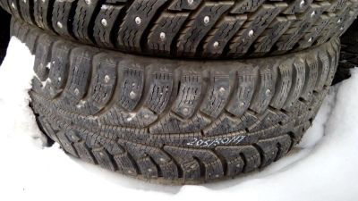 Лот: 8436642. Фото: 1. 205/50 R17 Nokian H5 одно. Шины