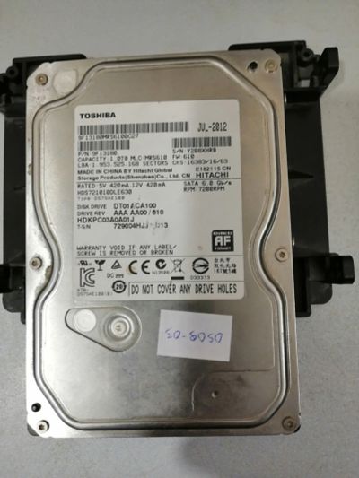 Лот: 14995349. Фото: 1. Жесткий диск (HDD) Toshiba 1Tb... Жёсткие диски (HDD)