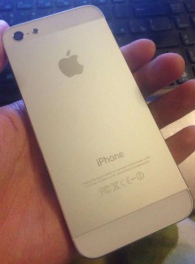 Лот: 8928037. Фото: 1. Корпус крышка Iphone 5s золотой. Корпуса, клавиатуры, кнопки