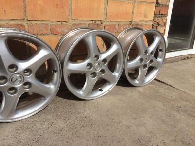 Лот: 4304377. Фото: 1. Диски Mazda R16 5x114,3 4 штуки. Диски