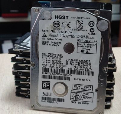 Лот: 19932634. Фото: 1. HDD для ноутбука 2.5"/320Гб/5400... Жёсткие диски (HDD)