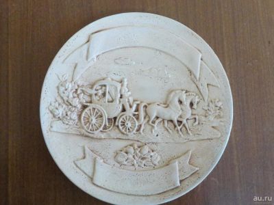 Лот: 9126744. Фото: 1. Барельеф из гипса. Другое (картины, панно)