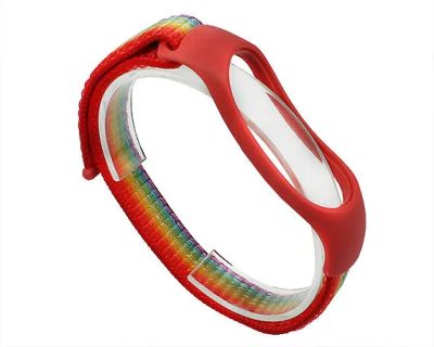 Лот: 20886304. Фото: 1. Ремешок Xiaomi Mi Band 7/5/6 Neylon... Смарт-часы, фитнес-браслеты, аксессуары