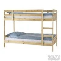 Лот: 16442088. Фото: 1. кровать 2-х ярусная IKEA. Детские кровати и кроватки