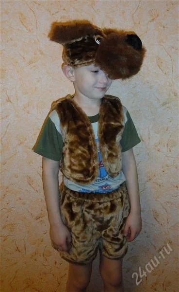 Лот: 1443303. Фото: 1. Новогодний костюм собаки. Детские карнавальные, праздничные костюмы