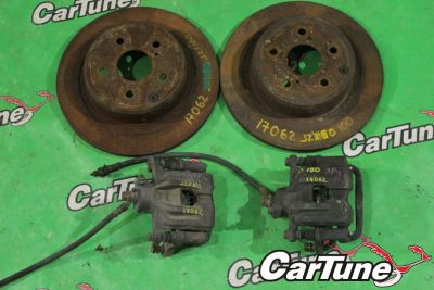 Лот: 10600168. Фото: 1. суппорт R toyota mark ii JZX90... Тормозная система