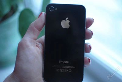 Лот: 2506635. Фото: 1. iphone 4g 16gb black продам на... Смартфоны