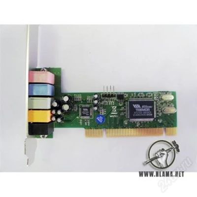 Лот: 2405922. Фото: 1. Звуковая карта PCI VIA 1617S. Звуковые карты