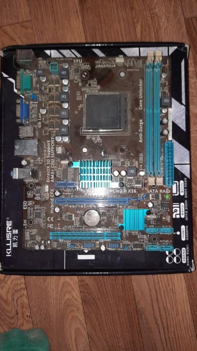 Лот: 18109896. Фото: 1. Материнская плата Asus M5A78L-M... Материнские платы