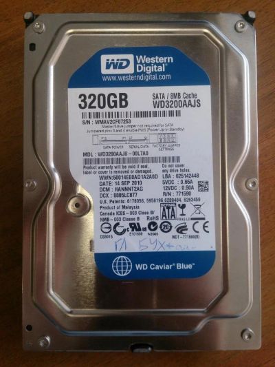 Лот: 9880637. Фото: 1. Жесткий диск HDD Western Digital... Жёсткие диски (HDD)