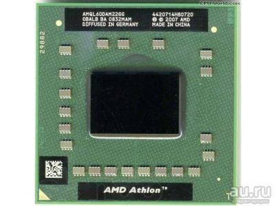 Лот: 8867887. Фото: 1. процессор для ноутбука AMD Athlon... Процессоры