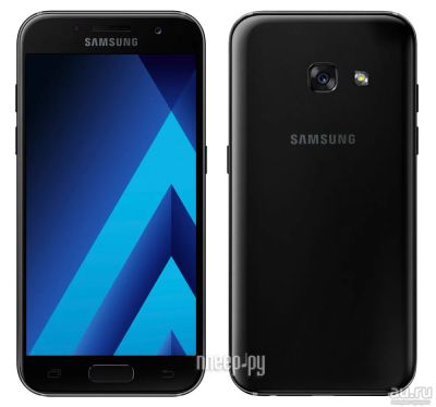 Лот: 9367605. Фото: 1. Дисплей Samsung A3 2017 года... Дисплеи, дисплейные модули, тачскрины