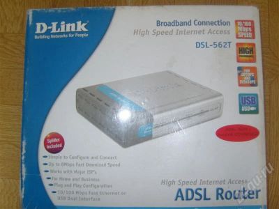 Лот: 394991. Фото: 1. роутер D-LINK dsl-562t продам... Маршрутизаторы (роутеры)