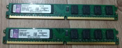 Лот: 13996786. Фото: 1. 2Gb DDR2 800 Kingston (2 шт.). Оперативная память