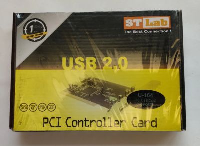 Лот: 17457697. Фото: 1. Контроллер PCI USB U-164 2+2 ports. Платы расширения, контроллеры, доп. порты