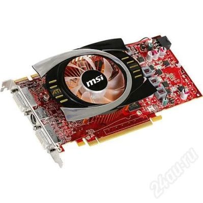 Лот: 409629. Фото: 1. Видеокарта MSI ATI Radeon HD4770... Видеокарты